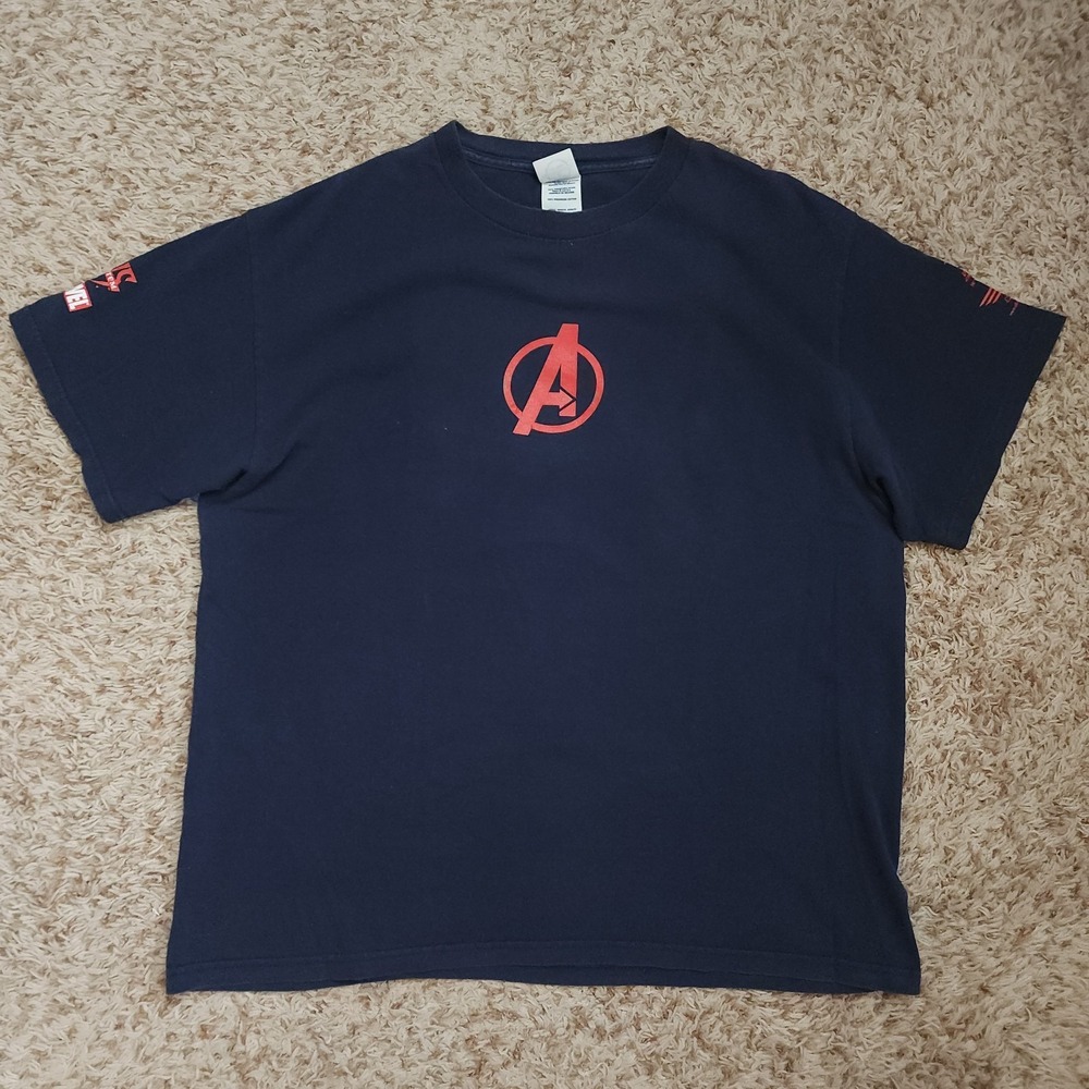 Avengers Vs System Mens L Marvel Short Sleeve Shirt Avengers Assemble